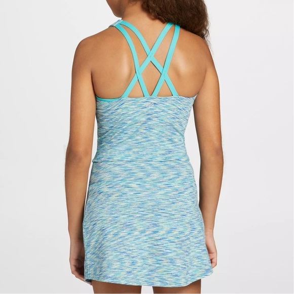 *DSG Girls’ Strappy Momentum Shelf Bra Tank Top Size Medium New With Tags - Picture 3 of 7